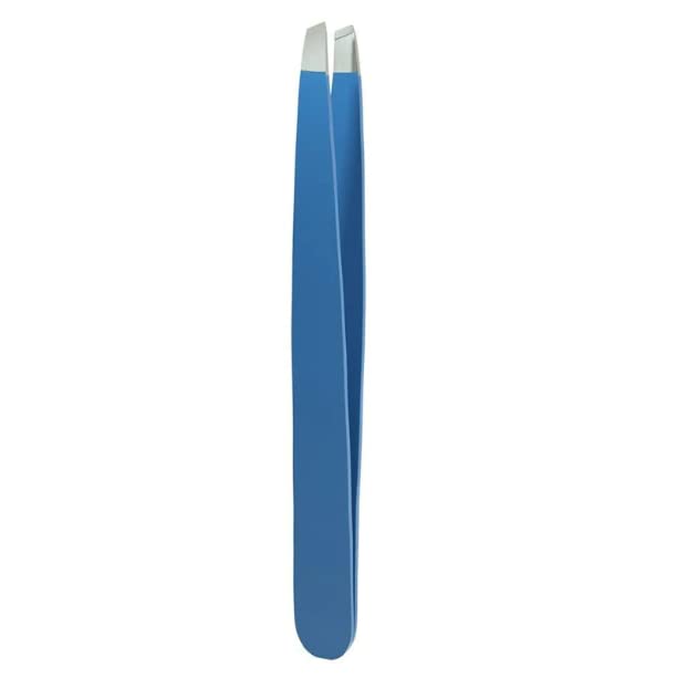 R.A Tweezers Professional Slanted Tweezer For Facial Hair Women & Men Stainless Steel Precision Tweezers For Ingrown Hair Tweeze