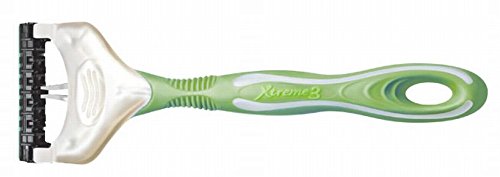 Schick Xtreme3 Women'S Disposable Razors With Hawaiian Tropic Scented Handles, 4-Count (Pack Of 2)