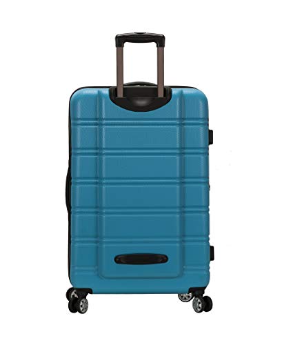20 Inch , 28 Inch  2Pc Expandable Abs Spinner Set - Turquoise