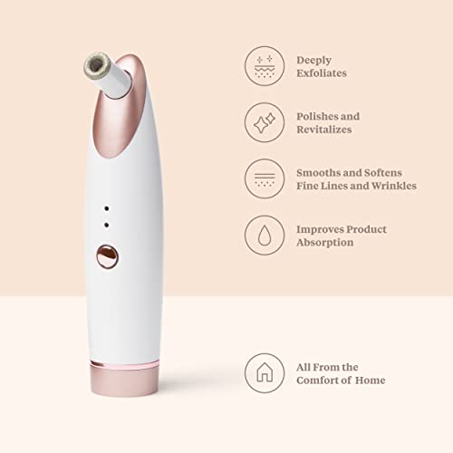 Trophy Skin MiniMD - Mini Handheld Microdermabrasion System - Improves Texture and Skin Tone