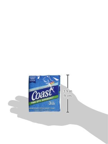 Coast Bath Bars Original Blue 3 Bar Soap, 12 Oz