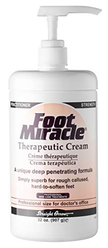 Foot Miracle Therapeutic Cream Practitioner Strength 32 Ounce With Pump
