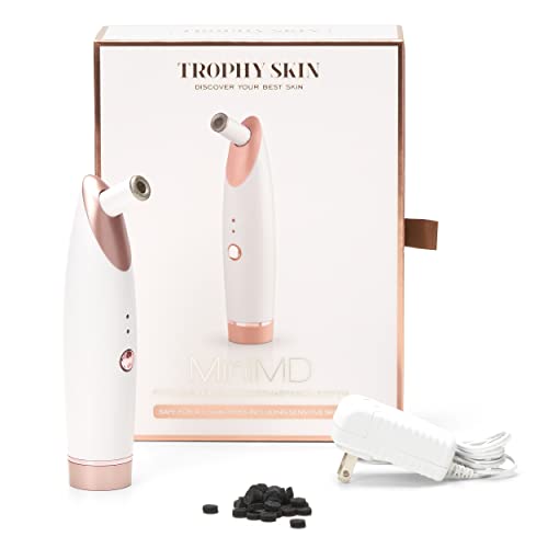 Trophy Skin MiniMD - Mini Handheld Microdermabrasion System - Improves Texture and Skin Tone