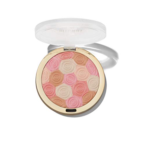 Milani Illuminating Face Powder - Beautys Touch (035 Ounce) Cruelty-Free Highlighter, Blush & Bronzer In One Compact To Shape, C