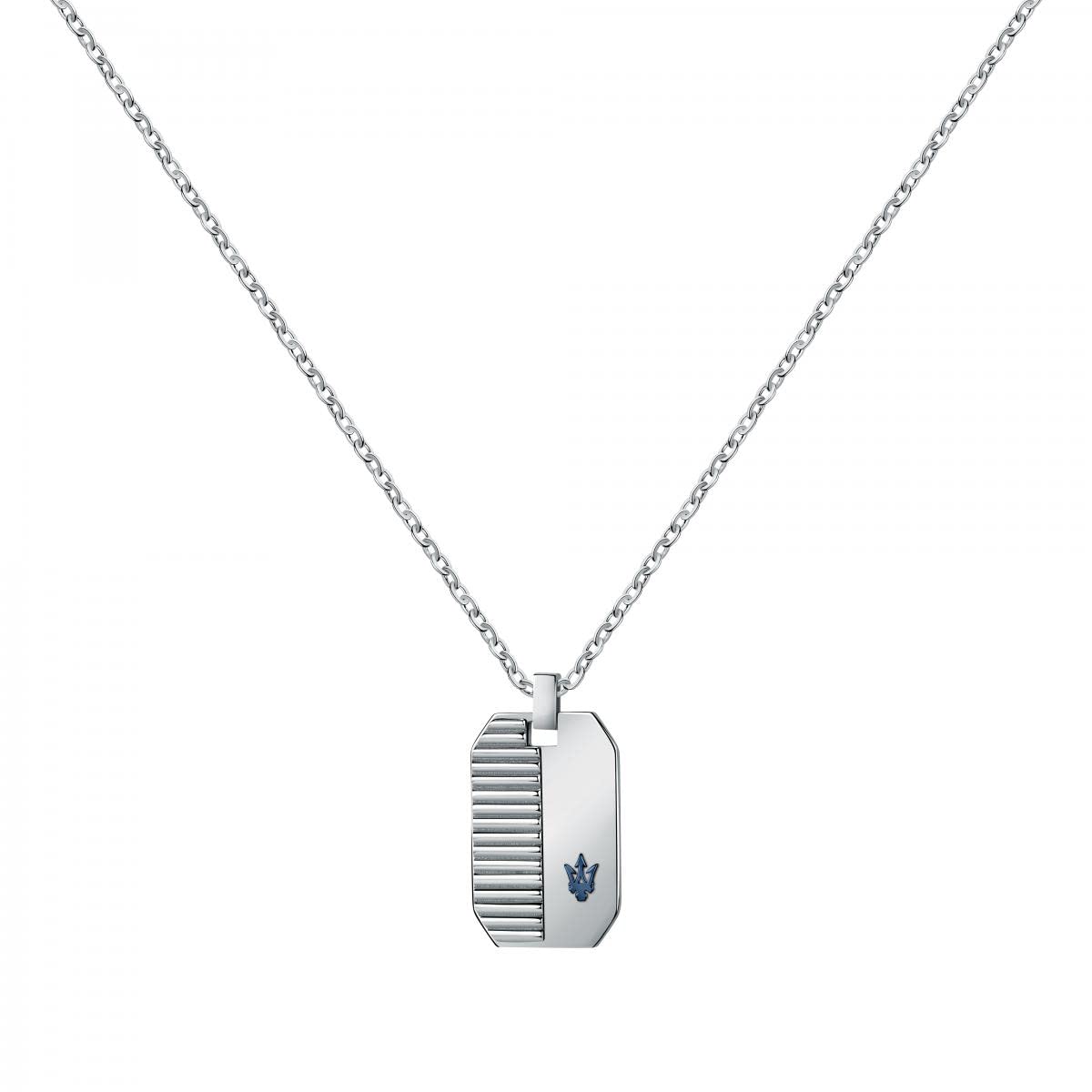 Maserati Jewels Stainless Steel Necklace With Charm Jm222Avd02 For Men