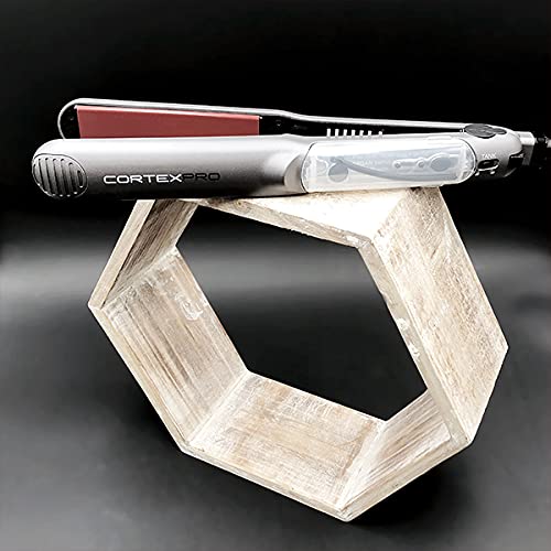 Cortex Professional Vapor Flat Iron - Vapor Mist Thermolon Ceramic Plates - Argan Infusion Steamliner - Professional Hair Straig