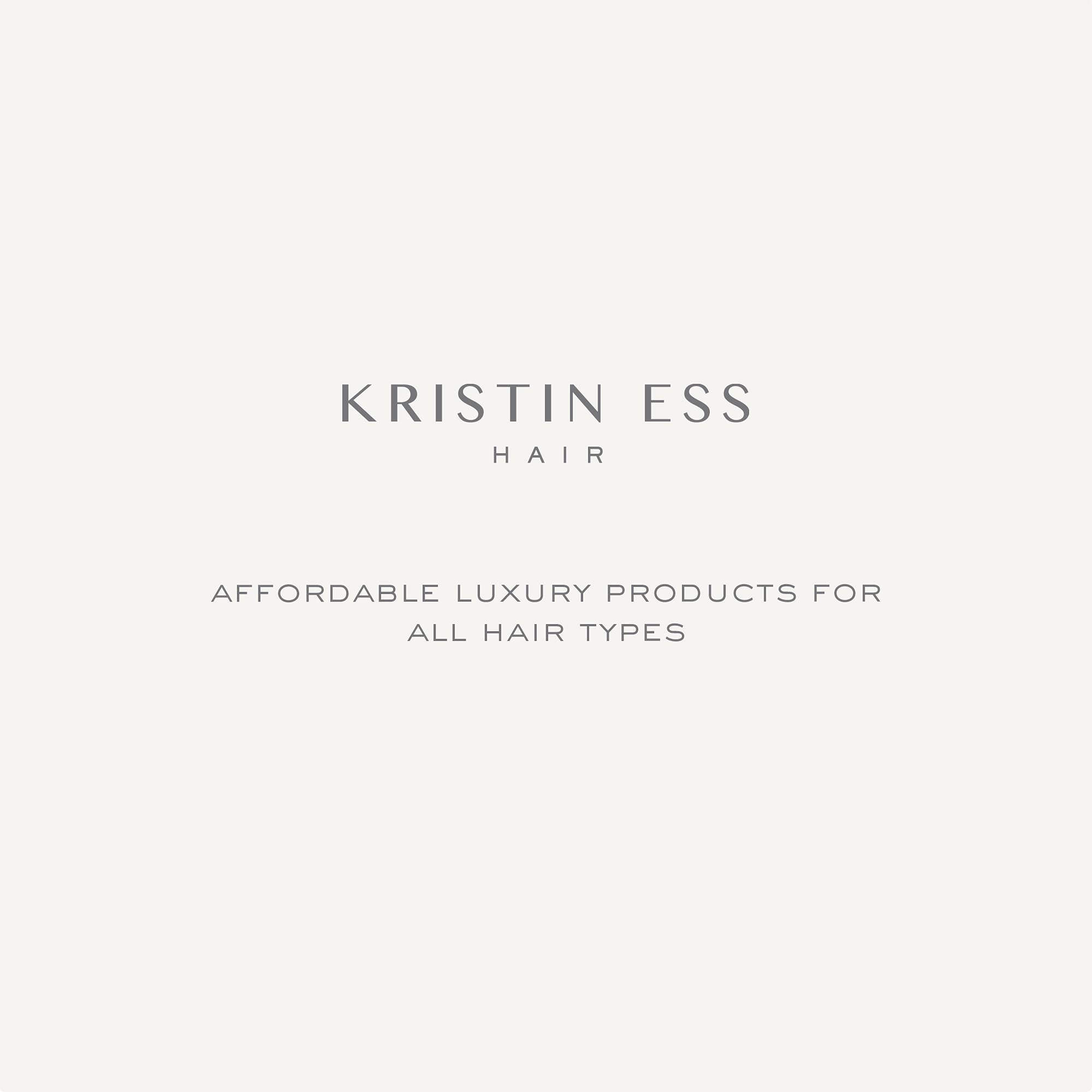Kristin Ess Hair Weightless Shine Air Dry Creme - Adds Texture + Shine, Calms Frizz, Softens + Smooths Hair, Vegan, Color + Kera
