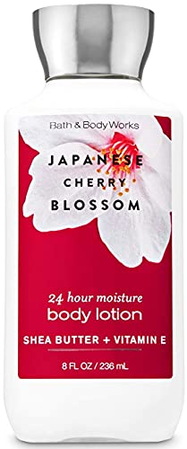 Bath & Body Works Japanese Cherry Blossom Set - Shower Gel 10 Oz, Fragrance Mist 8 Oz, Body Lotion 8 Oz