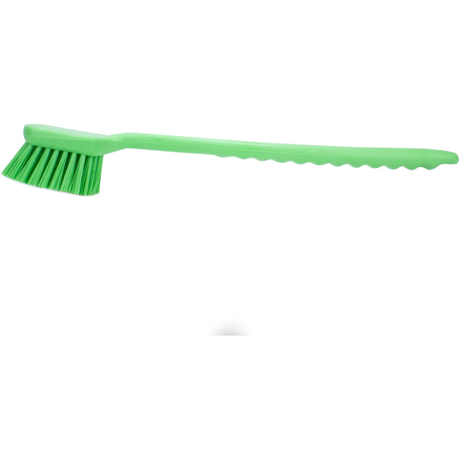 Sparta 40501Ec75 Plastic Large Scrub Brush, Kitchen Brush, Utility Brush With Long Handle For Cleaning, 20 Inches, Lime, (Pack O
