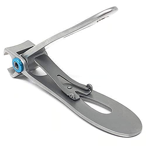 Kohm Nail Clippers For Thick Nails - Heavy Duty, Wide Mouth Professional Fingernail And Toenail Clippers For Men, Women & Senior