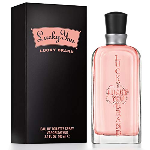 Lucky You Womens Perfume Fragrance, Eau De Toilette Spray, Day Or Night With Fresh Flower Citrus Scent, 34 Fl Oz
