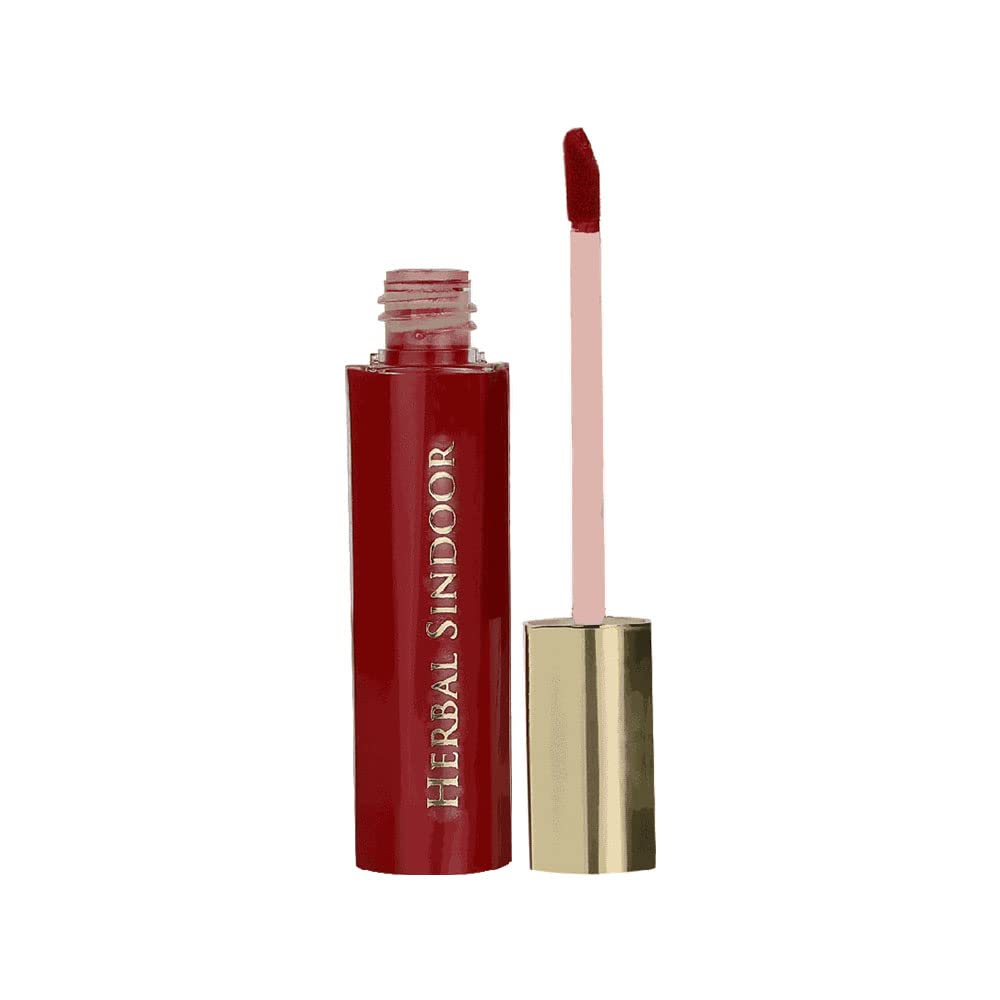 Shahnaz Husain Red Herbal Liquid Sindoor Latest International Packaging (0.3 Fl Oz / 9 Ml) (Red)