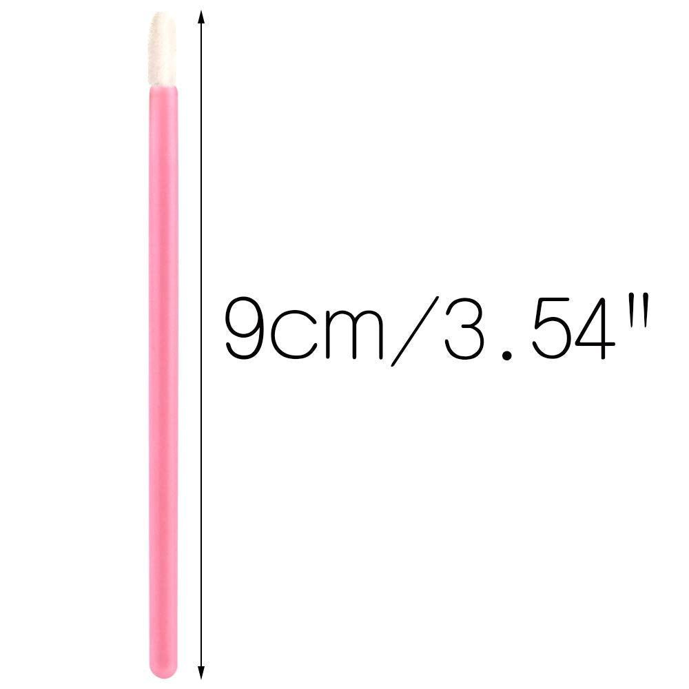 100Pcs Lip Gloss Applicators, Disposable Lip Brushes Lip Gloss Applicators Lipstick Gloss Wands Applicator Perfect Makeup Tool K