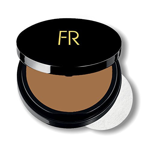 Luxury Oil Blotting Pressed Powder by Flori Roberts, Long Lasting Oil and Shine Control, Flawless Complexion for Women of Color 