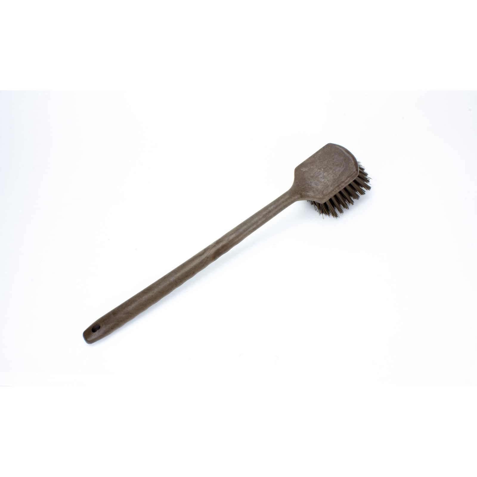 Sparta 40501Ec01 Plastic Large Scrub Brush, Kitchen Brush, Utility Brush With Long Handle For Cleaning, 20 Inches, Brown, (Pack