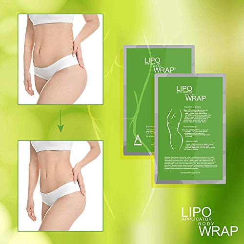 Ultimate Body Applicator Lipo Wrap Works For Body Firming Cellulite Reducing Toning Contouring 4 Wraps