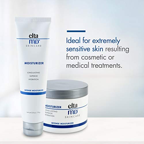 Eltamd Intense Face And Body Moisturizer For Sensitive & Dry Skin, Moisturizing Facial Post Treatment Lotion, Fragrance-Free, 2.
