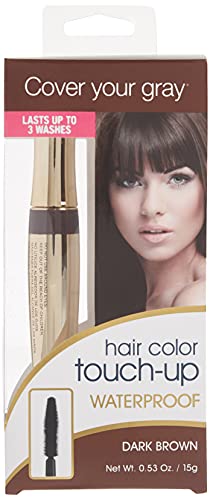 Cover Your Gray Waterproof Brush-In Hair Color Touch-Up - Dark Brown