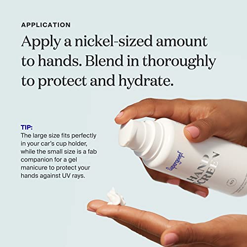 Supergoop! Handscreen Spf 40, 6.76 Fl Oz - Preventative, Spf Hand Cream For Dry Cracked Hands - Fast-Absorbing, Clean Ingredient