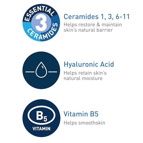 Cerave Hyaluronic Acid Serum For Face With Vitamin B5 And Ceramides | Hydrating Face Serum For Dry Skin | Fragrance Free | 1 Oun