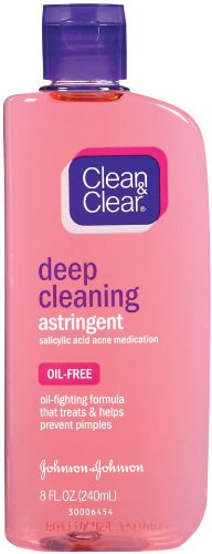 Clean & Clear Essntials Deep Cleaning Astringent , 8-Ounce (Pack Of 2)