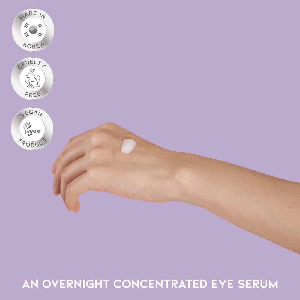 #Ootd Eye Cream For Dark Circles Puffiness And Bags Anti Aging Wrinkles Korean Cream Peptide, Vitamin C, Collagen, Vegan Under E