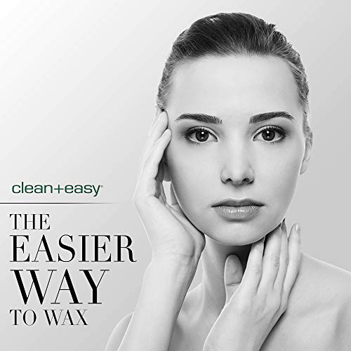 Clean + Easy    Waxing Spa Basic Kit (120V), Top Pick Complete Face And Body Hair Removal Essentials For A Smooth, Flawless, Hai
