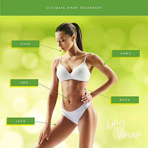Ultimate Body Applicator Lipo Wrap Works For Body Firming Cellulite Reducing Toning Contouring 4 Wraps
