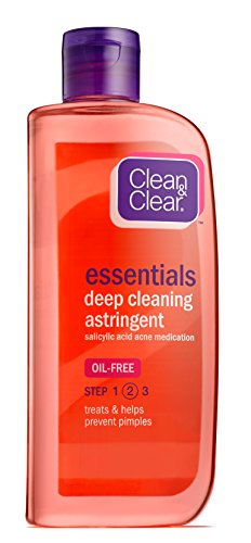 Clean & Clear Essntials Deep Cleaning Astringent , 8-Ounce (Pack Of 2)