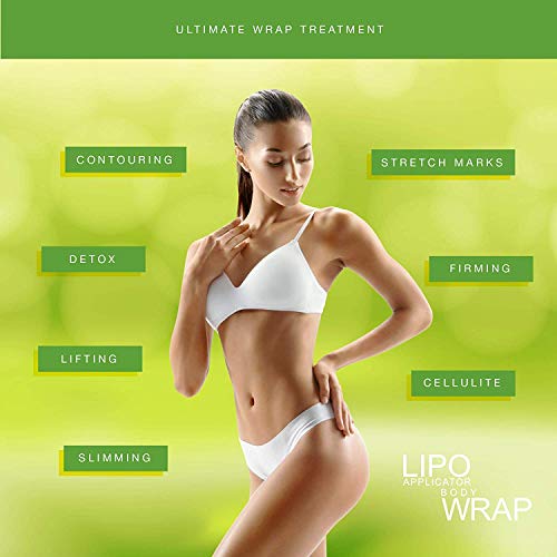 Ultimate Body Applicator Lipo Wrap Works For Body Firming Cellulite Reducing Toning Contouring 4 Wraps