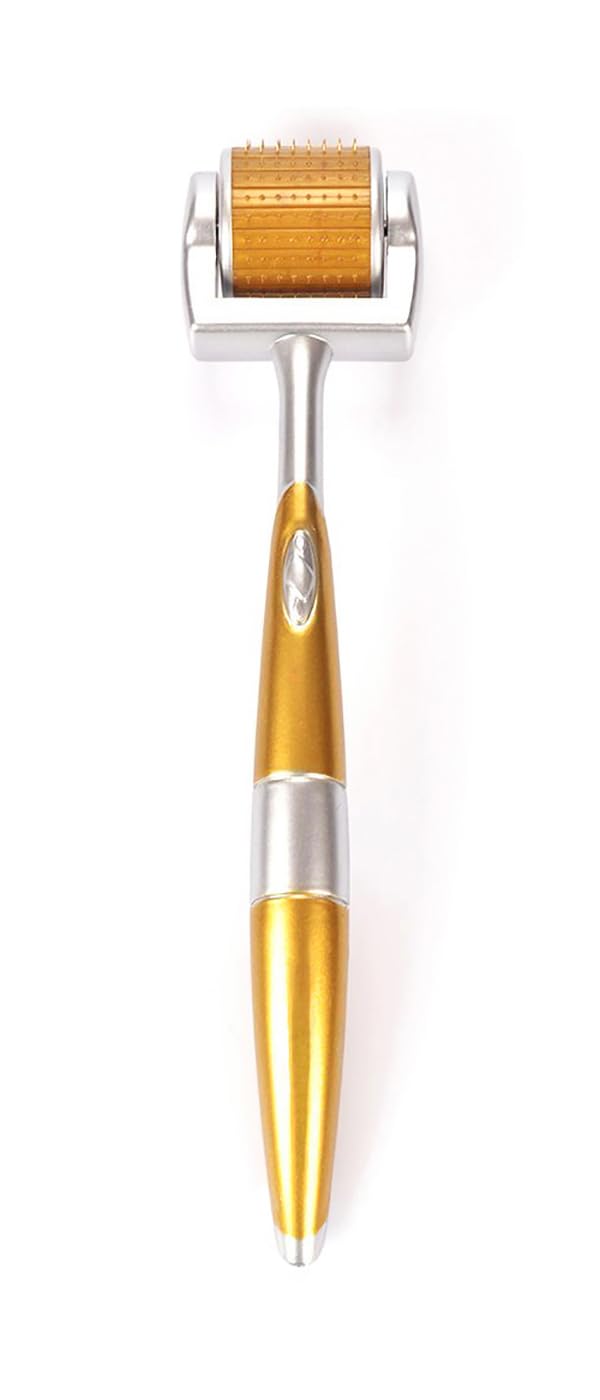 Professional Derma Roller 192 Individual Real Needles Titanium Micro Needles Skin Care Tools Microneedling Roller for Home Use w