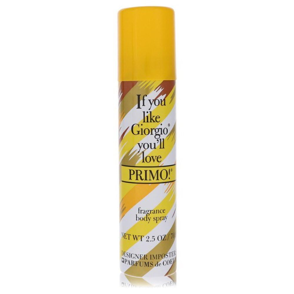 Designer Imposters Primo By Parfums De Coeur 25 Oz Body Spray For Women