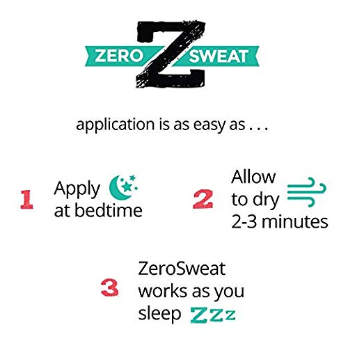 Zerosweat Antiperspirant Deodorant | Clinical Strength Hyperhidrosis Treatment - Reduces Armpit Sweat (2 Pack)