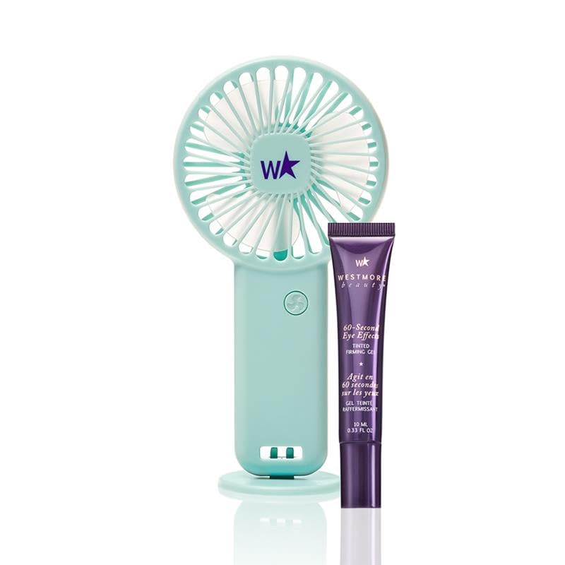 Westmore Beauty 60 Second Eye Effects & Star Handheld Fan - Eye Tightening Serum Instant - Instant Eye Tightener - Instant Eye B