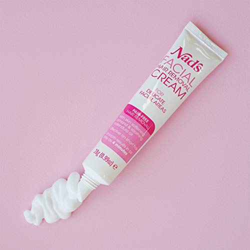 Nad'S Gentle & Soothing Facial Hair Removal For Women - Sensitive Depilatory Cream For Delicate Face Areas, 0.99 Oz (4446)