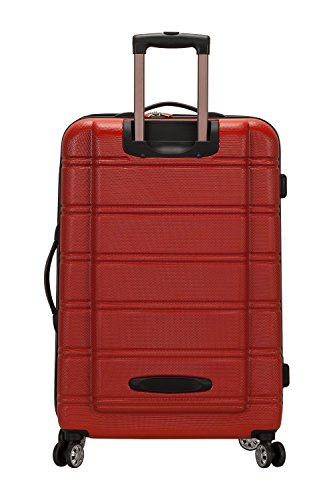 Rockland 28'' Expandable Abs Dual Wheel Spinner Red