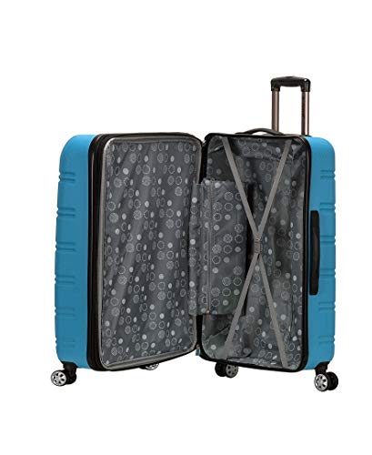 20 Inch , 28 Inch  2Pc Expandable Abs Spinner Set - Turquoise