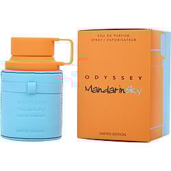 Armaf Odyssey Mandarin Sky Eau de Parfum Spray for Men, 3.4 Fl Oz - Invigorating Fragrance, Long-Lasting Scent, Ideal for Daily Wear