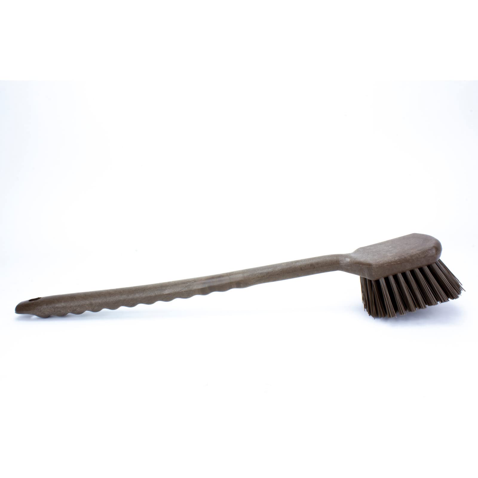 Sparta 40501Ec01 Plastic Large Scrub Brush, Kitchen Brush, Utility Brush With Long Handle For Cleaning, 20 Inches, Brown, (Pack