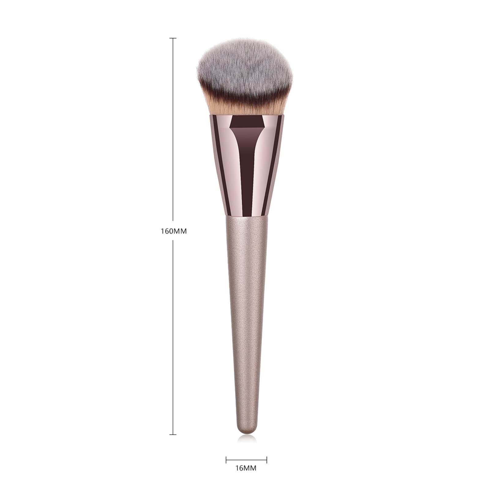 Professional Angled Foundation Brush Premium Synthetic Kabuki Makeup Brush Bronzer Contour Brush Cosmetic Applicator For Blendin