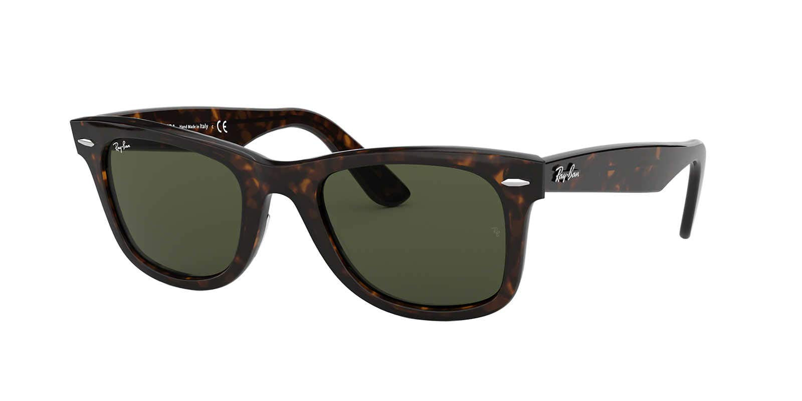 Ray Ban Rb 2140-F 902 Wayfarer - Tortoise-Crystal Green By Ray Ban For Unisex - 52-22-150 Mm Sunglasses