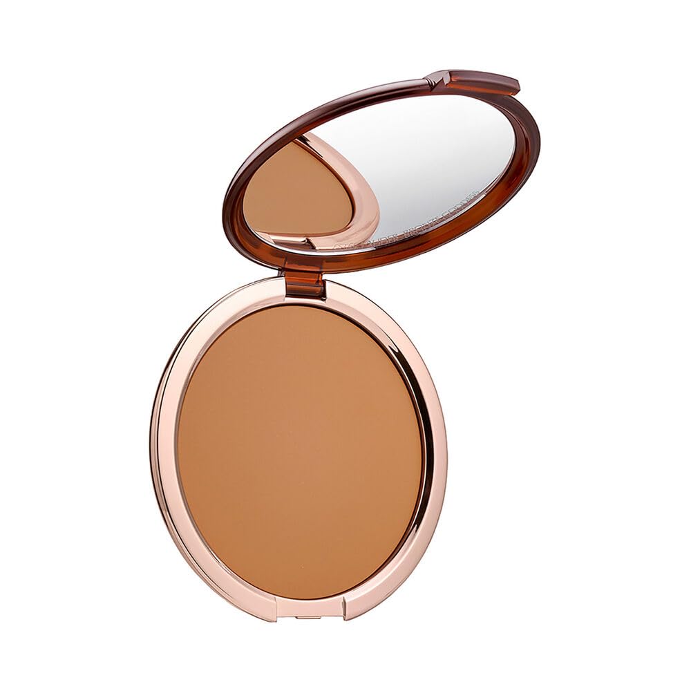 Est  e Lauder Bronze Goddess Powder Bronzer | Matte Finish + Buildable Coverage, 0.74 Ounce, Light