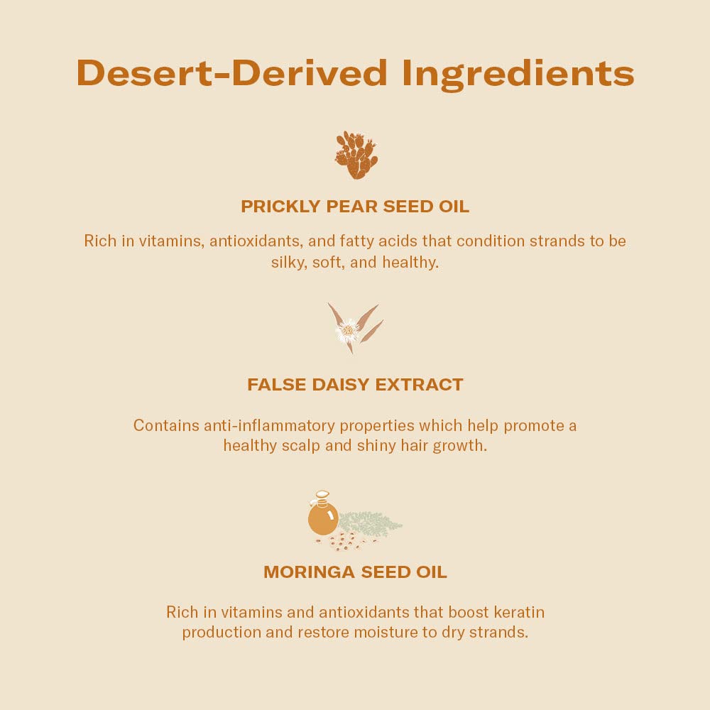 Dae Prickly Pear Hair Oil - Smooths Frizz, Hydrates, Prevents Breakage, Detangles, & Adds Shine (1.7 Oz)