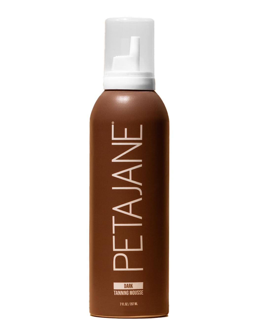 Dark Tanning Mousse 7oz - Sunless Self-Tanner for a Natural, Streak-Free, Organically Derived, Lightweight & Fast Absorbing, Non