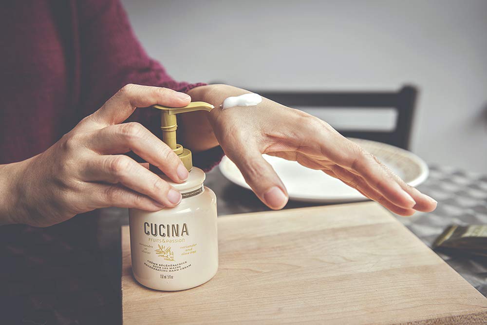 Fruits & Passion] Cucina Sanguinelli Orange And Fennel Luxury Hand Cream, 5 Fl Oz - Premium Skin Care Made From First Cold Press