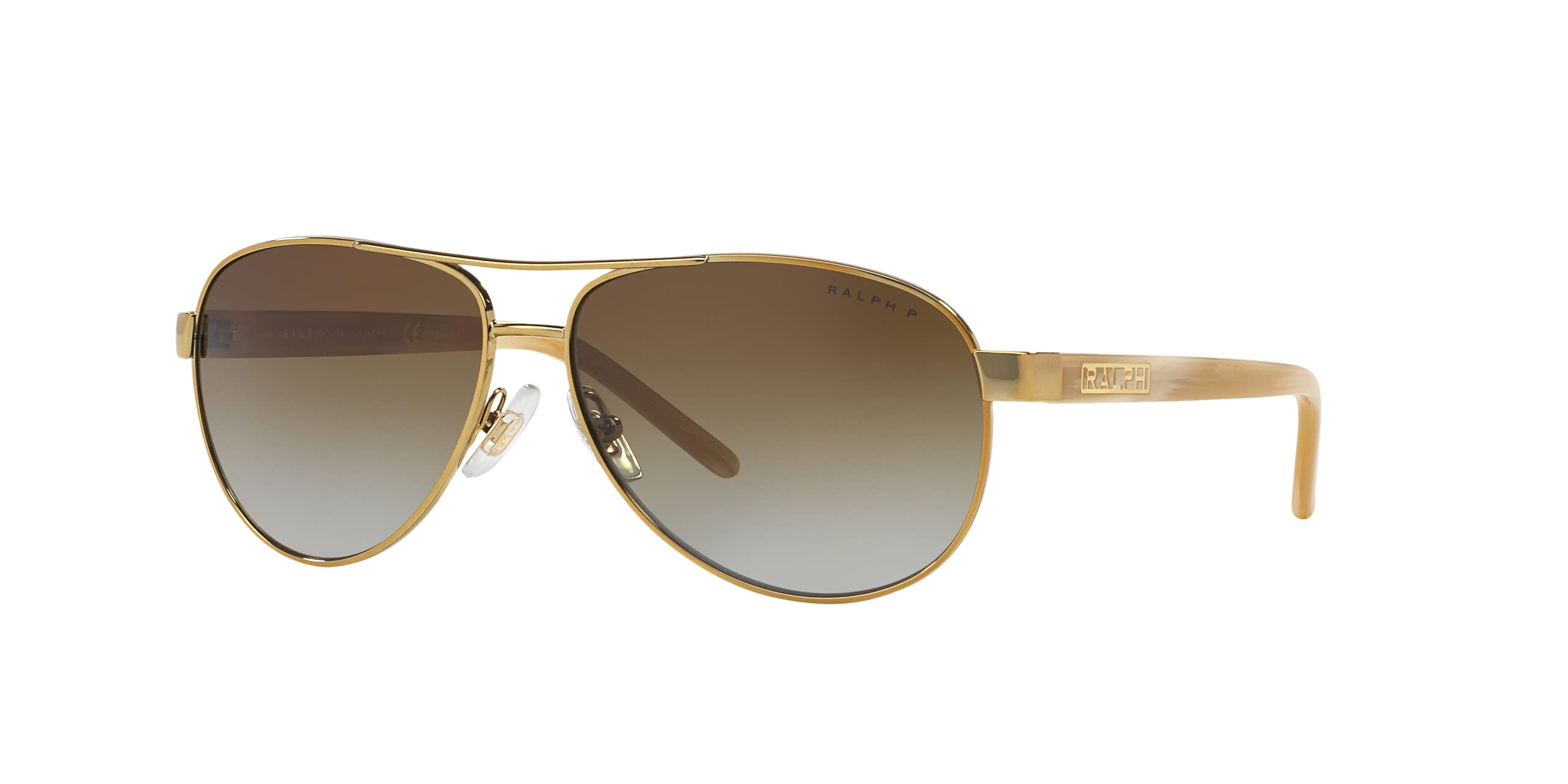 Ralph Lauren Ra 4004 101-T5 - Gold-Brown By Ralph Lauren For Women - 59-13-130 Mm Sunglasses