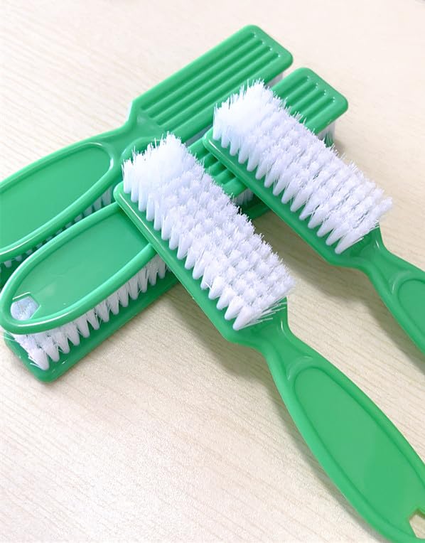 Squligt 6Pcs Nail Brush For Cleaning Fingernails, Handle Grip Cleaning Brush For Nail And Toenail, Nail Dust Brush Manicure Pedi