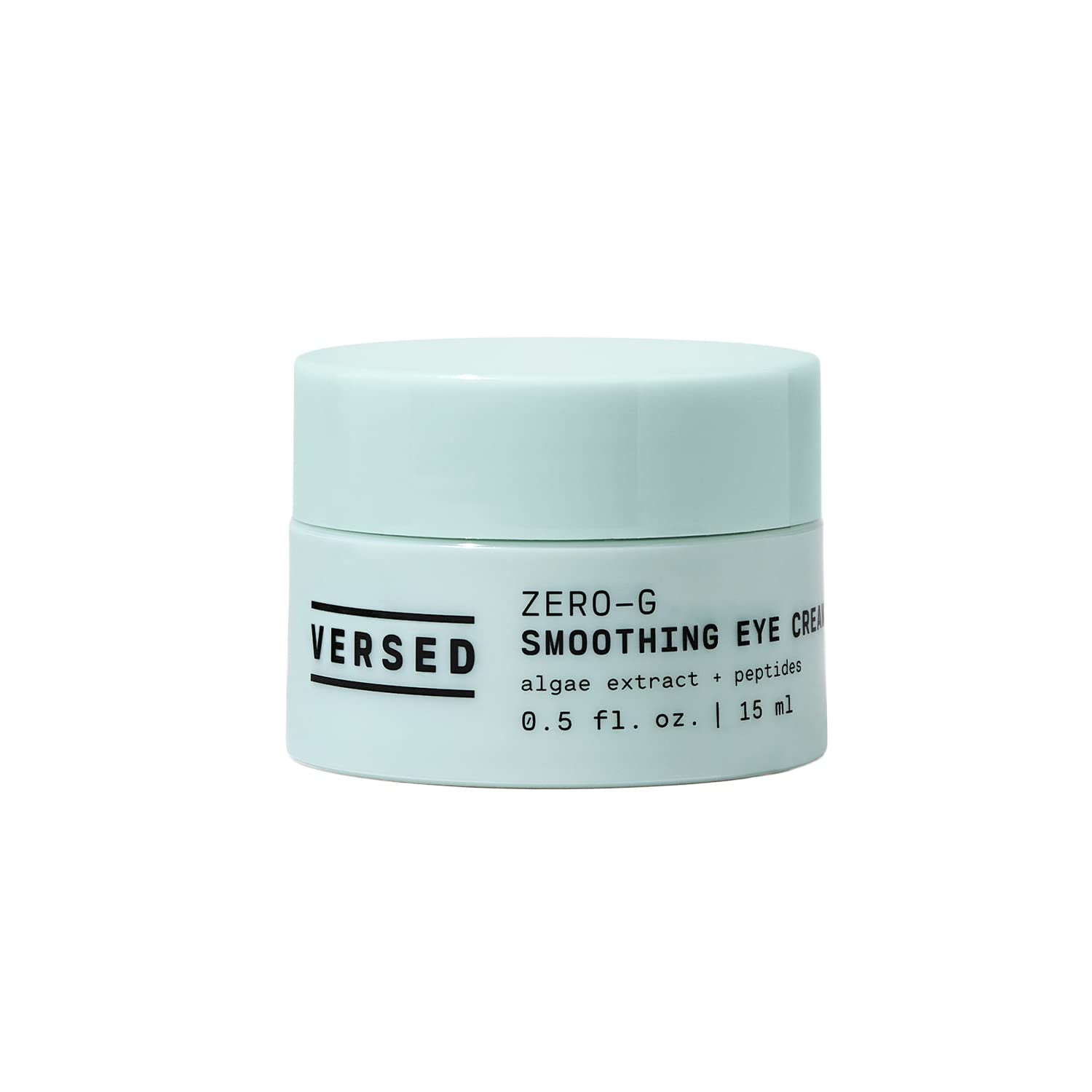 Versed Zero-G Smoothing Eye Cream - Smoothing Algae Extract, Firming Peptides and Deeply Moisturizing Olive Oil - Vegan Eye Crea