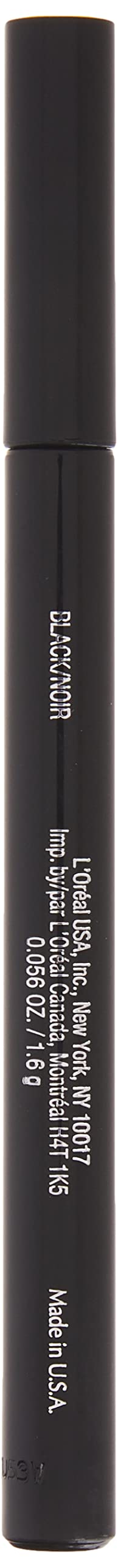 L'Oreal Paris Voluminous Superstar Liquid Eyeliner Pen, Black [202] 0.056 Oz (Pack Of 2)