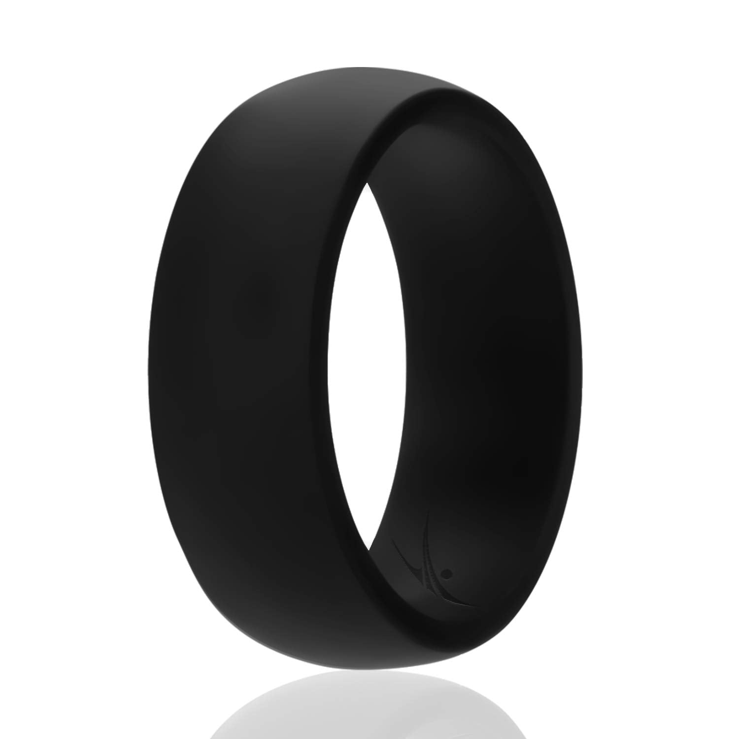 Silicone Wedding Ring - Grey By Roq For Men - 9 Mm Ring